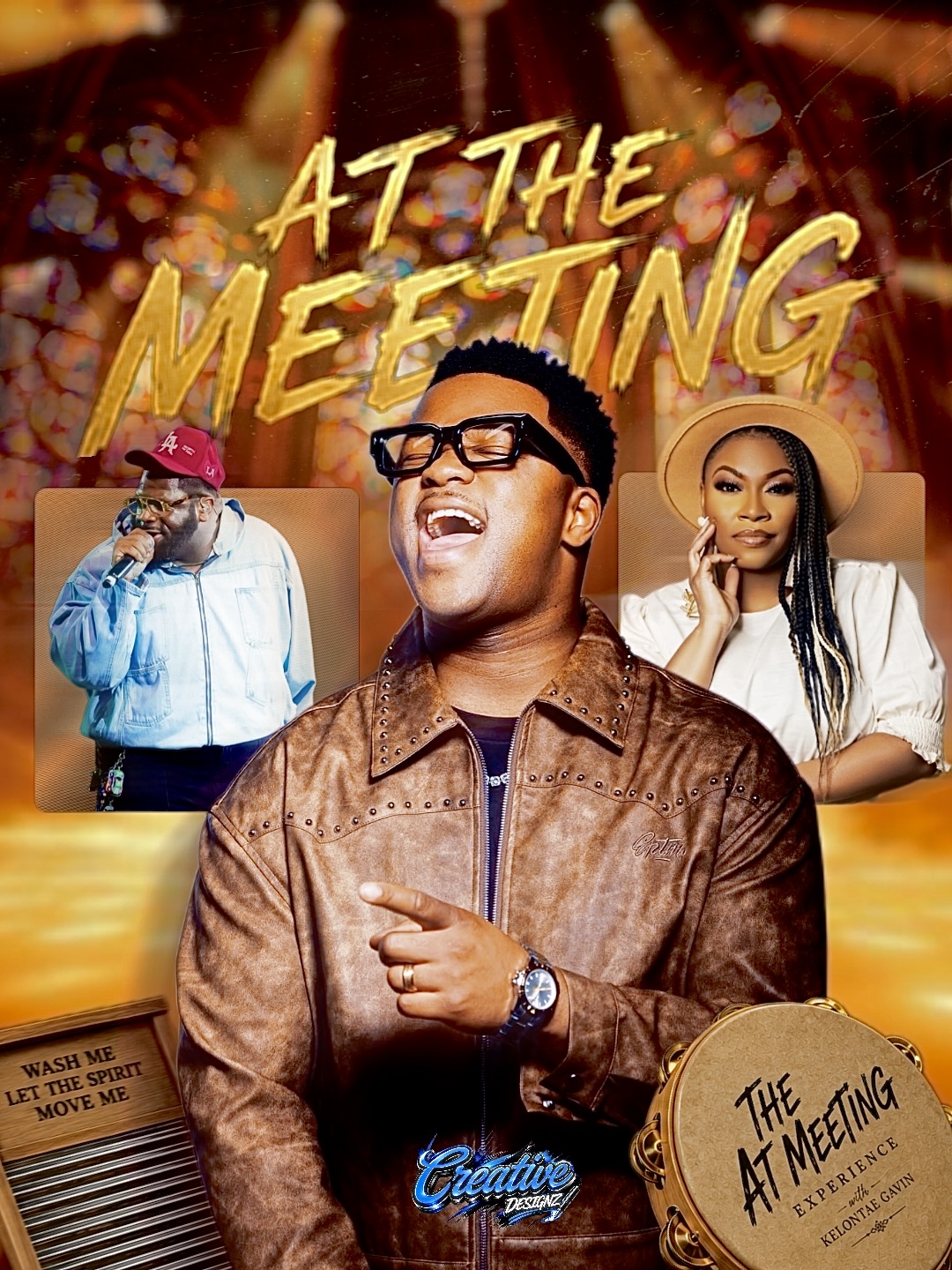 At The Meeting — Event Flyer designed by Creative Designz